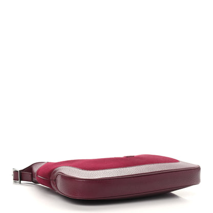 Gucci Wool Small Jackie O Hobo Purple 4 of 11