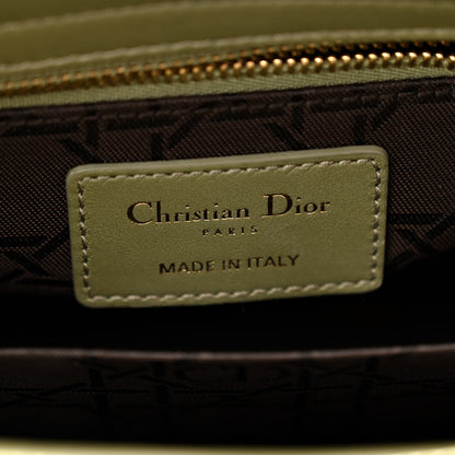 Christian Dior Lambskin Cannage Small My ABCDior Lady Dior Green 6 of 16