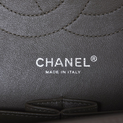 Chanel Caviar Quilted Jumbo Double Flap Khaki 7 of 8