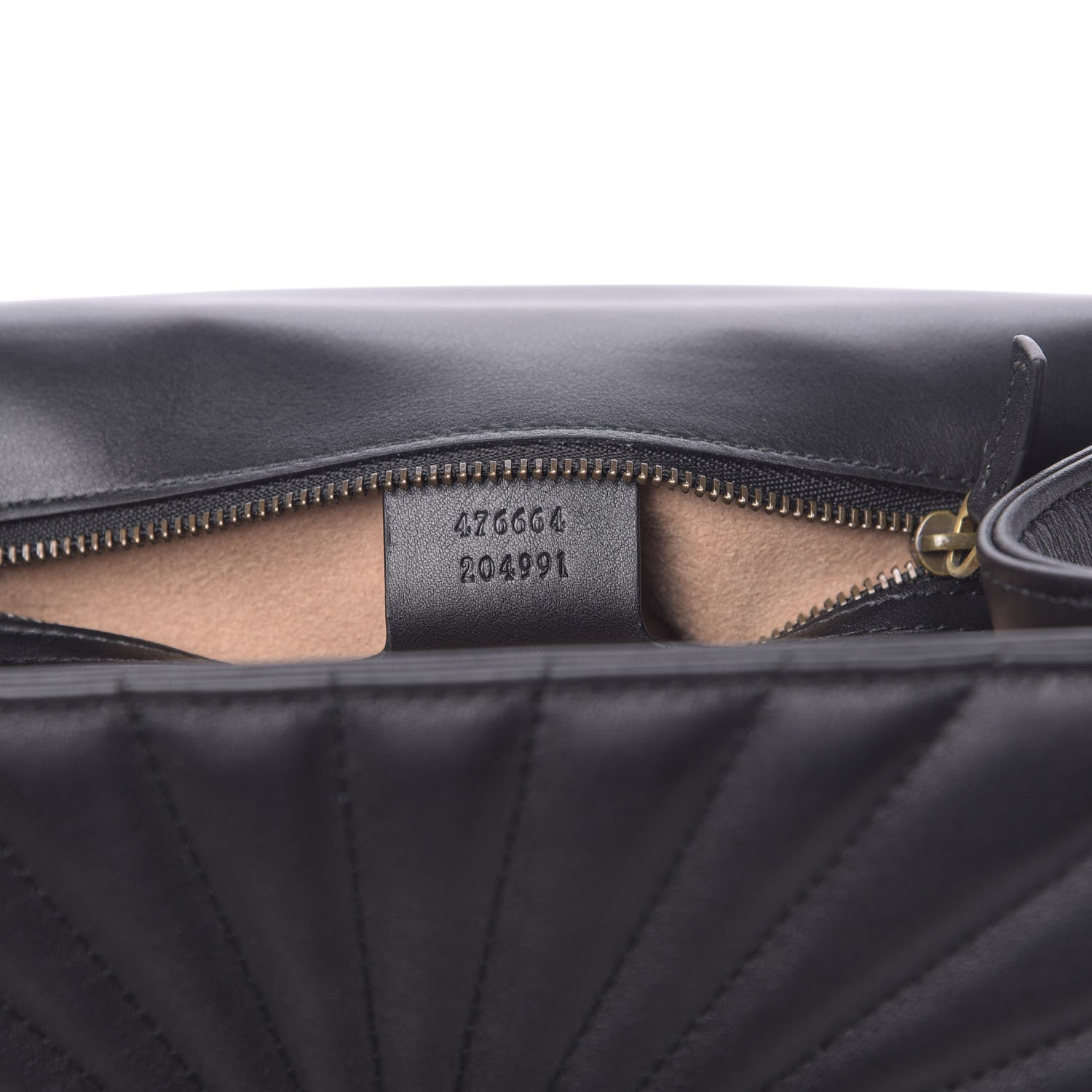 Gucci Calfskin Bamboo Trapuntata Queen Margaret Backpack Black 8 of 12