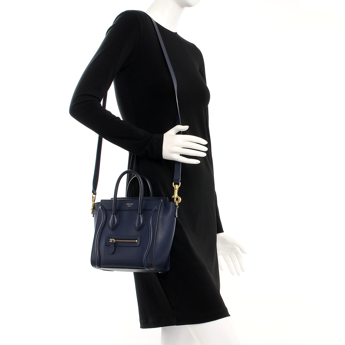 Smooth Calfskin Nano Luggage Ink