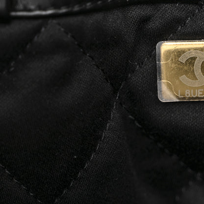 Chanel Shiny Calfskin Quilted Chanel 22 Backpack Black 7 of 11