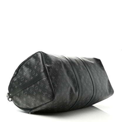 Louis Vuitton Monogram Eclipse Keepall Bandouliere 55 4 of 10
