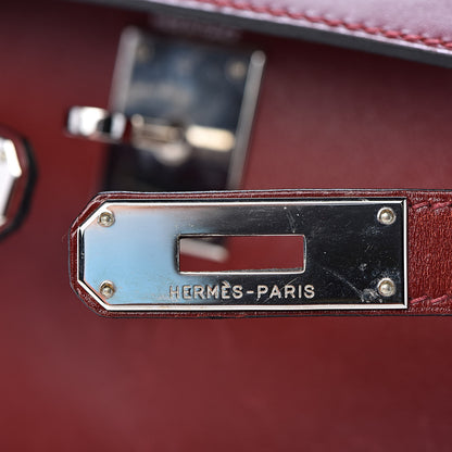 Hermes Box Kelly Retourne 28 Rouge H 13 of 48