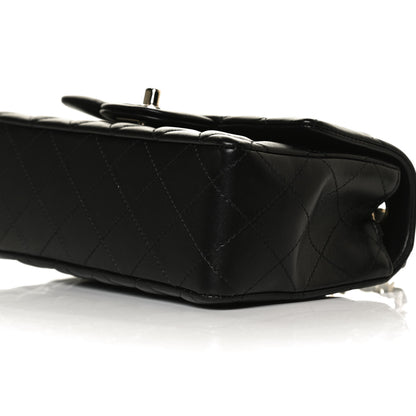 Chanel Lambskin Quilted Mini Rectangular Flap Black 6 of 14