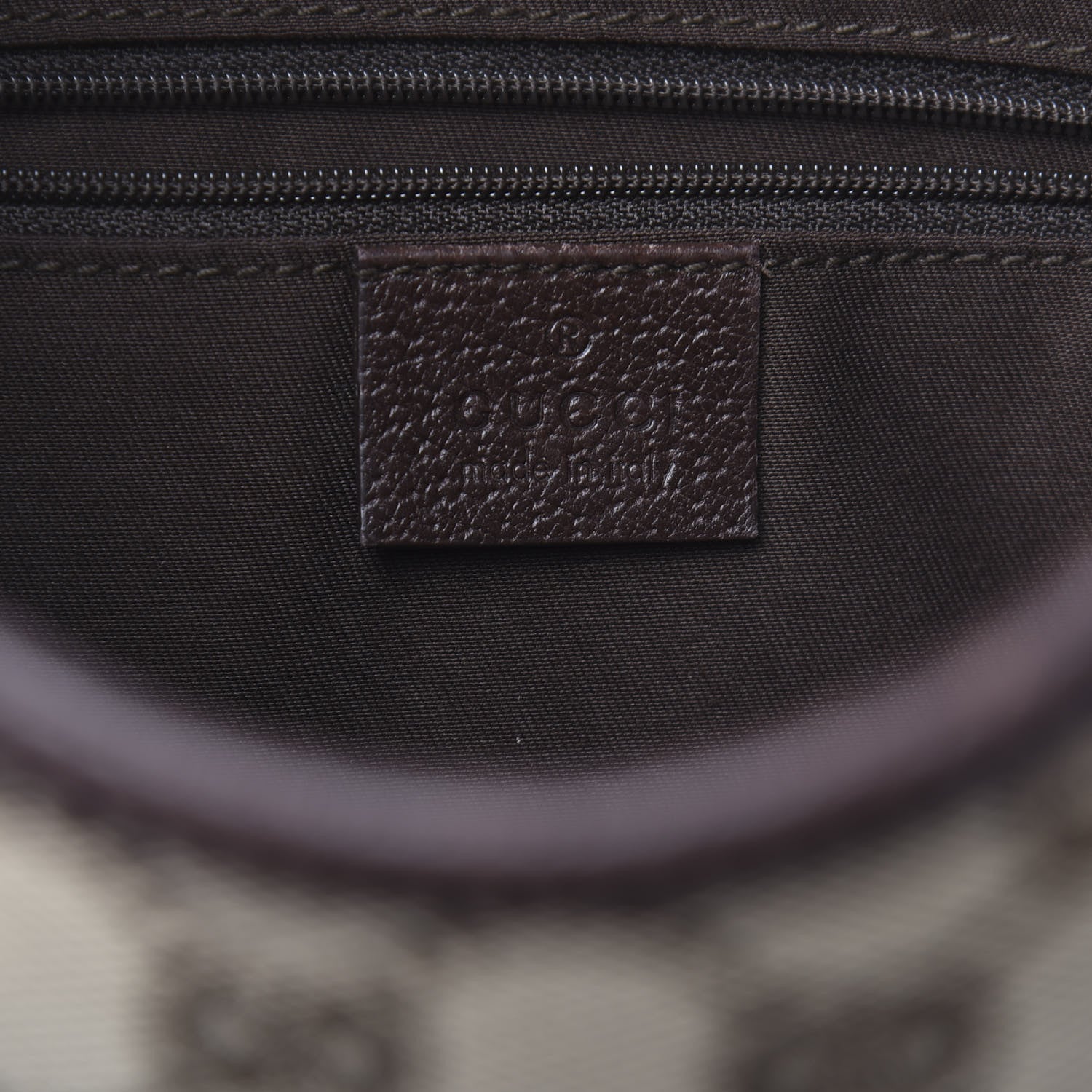 Gucci Monogram Medium Abbey D Ring Hobo Brown 6 of 10