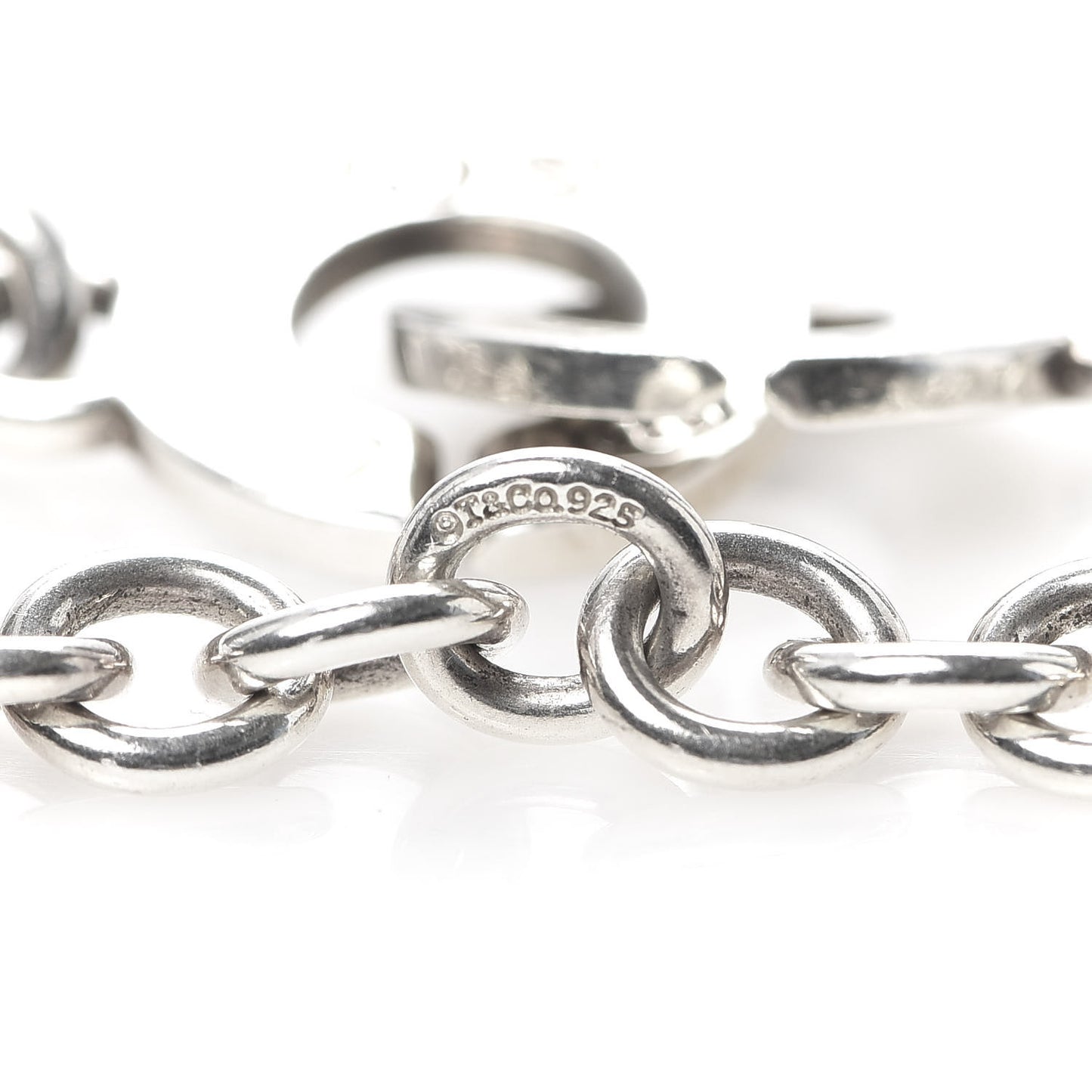 Sterling Silver 1837 Circle Clasp Bracelet