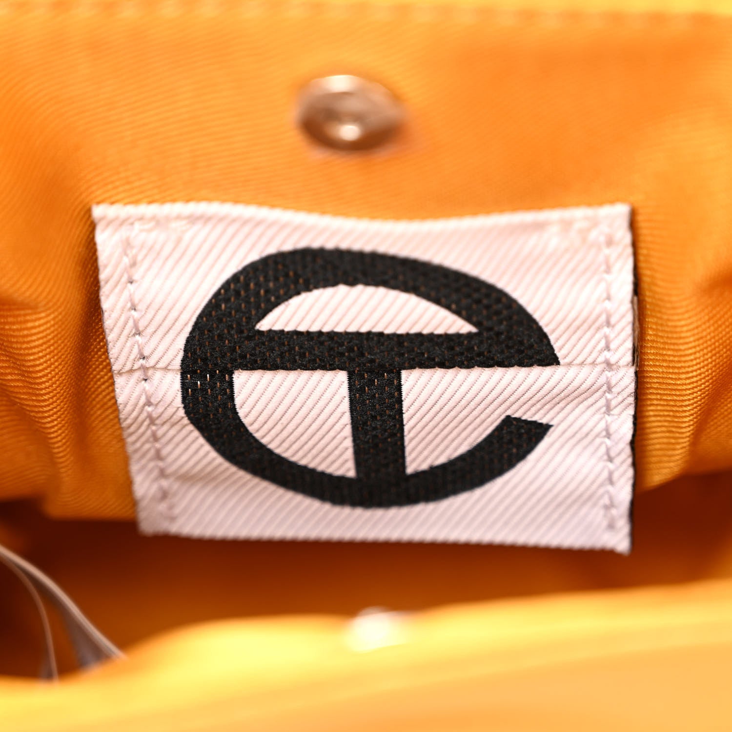 Telfar Vegan Leather Small Shopping Bag Mustard 6 of 9