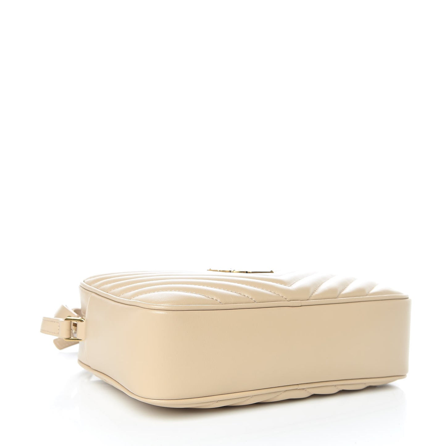 Calfskin Matelasse Monogram Lou Camera Bag Nude Powder