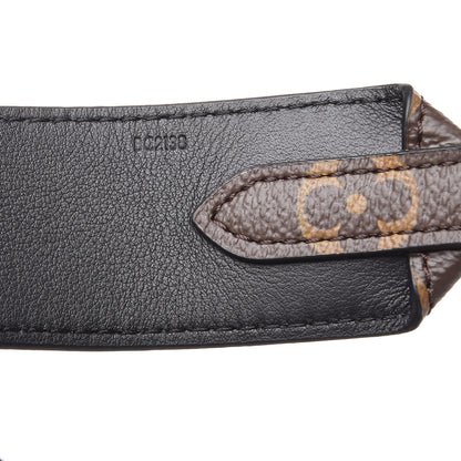 Louis Vuitton Monogram Bandouliere Shoulder Strap Black 5 of 5