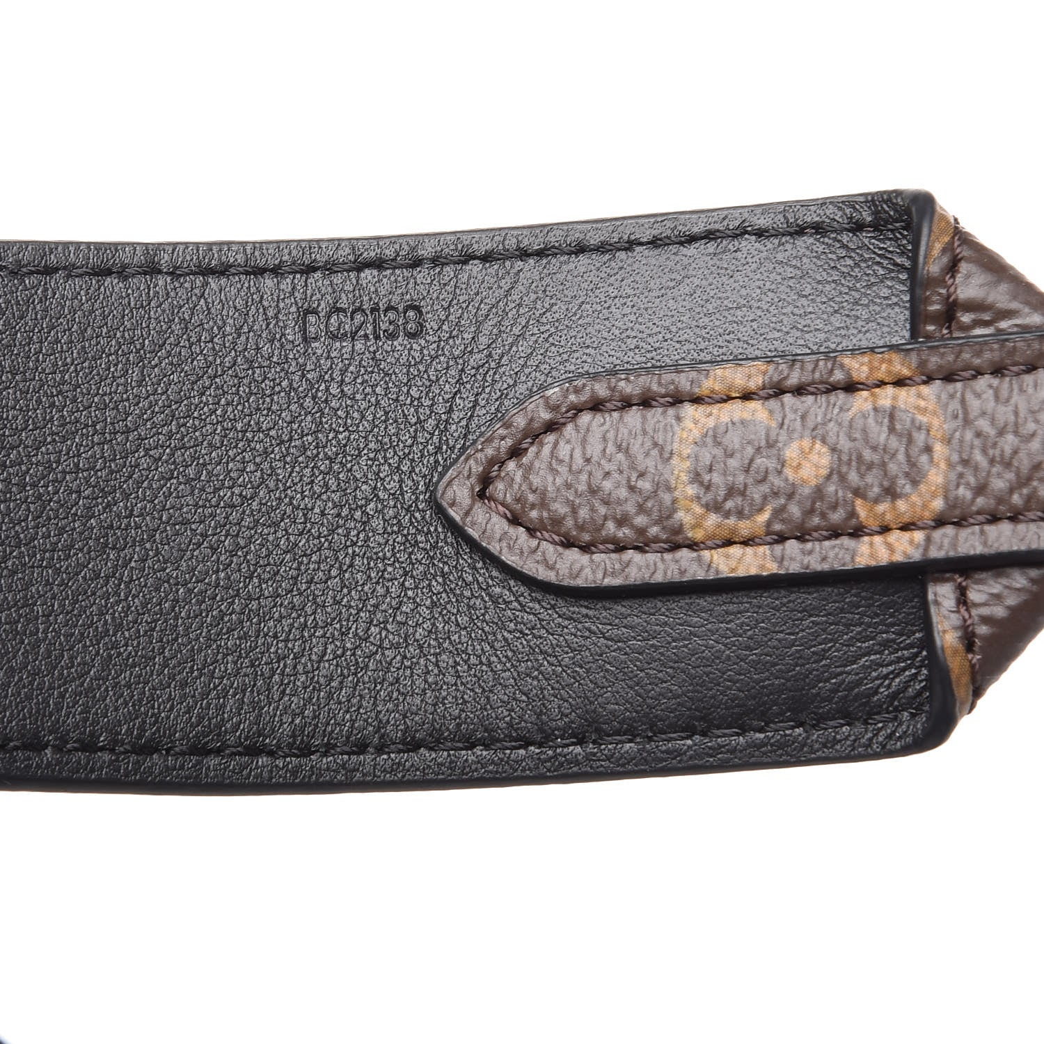Louis Vuitton Monogram Bandouliere Shoulder Strap Black 5 of 5