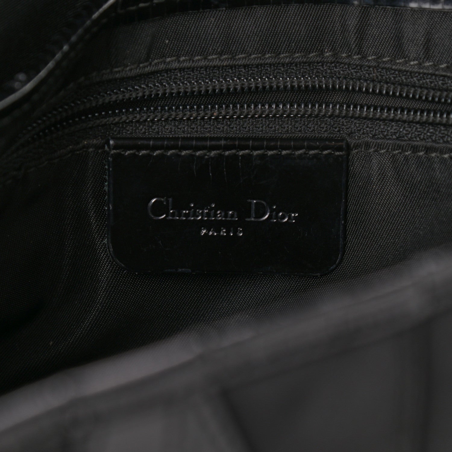 Christian Dior Nylon Saddle Bag Black 5 of 11