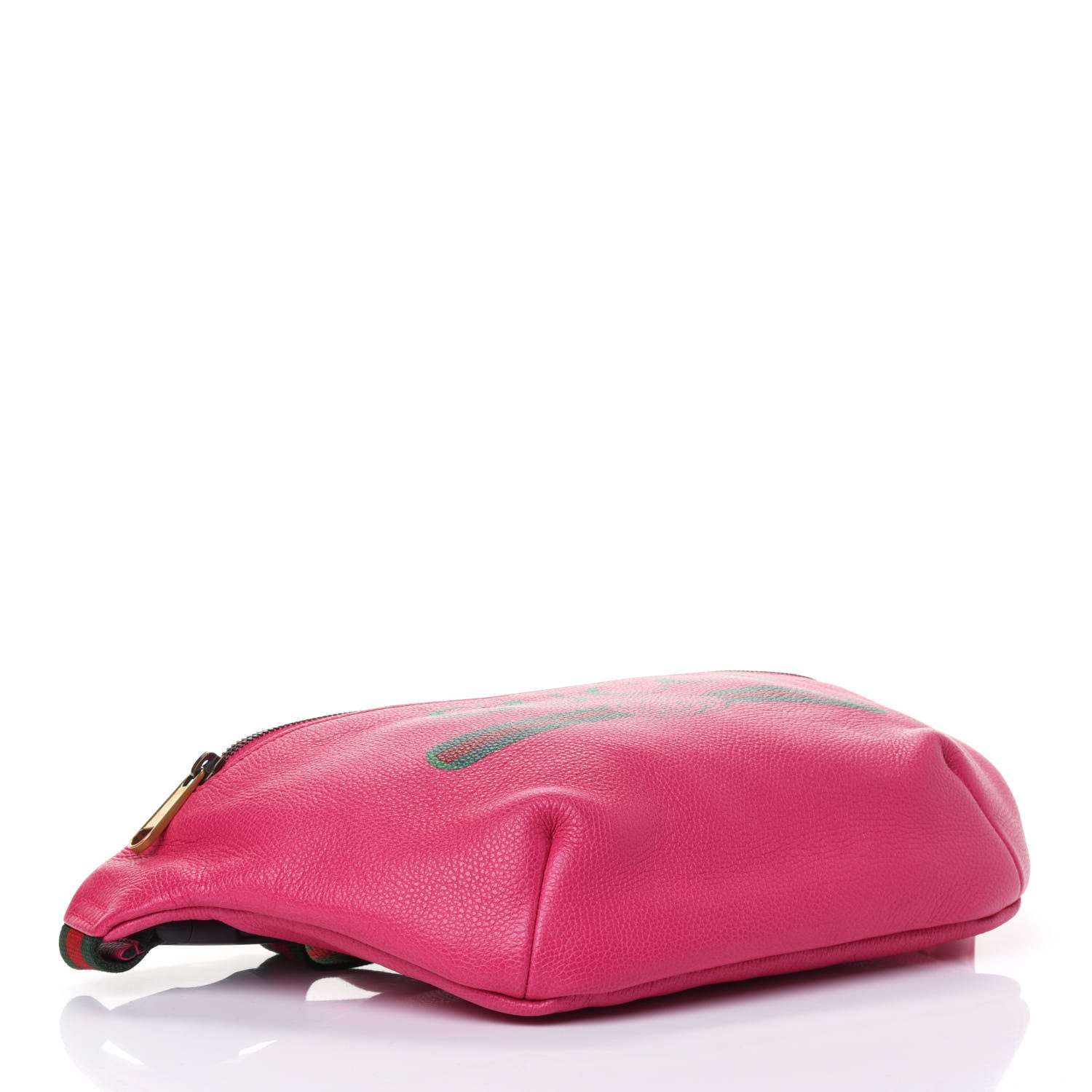 Gucci Grained Calfskin Logo Belt Bag Pink 3 of 4