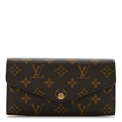 Louis Vuitton Monogram Sarah Wallet NM Rose Ballerine 1 of 8