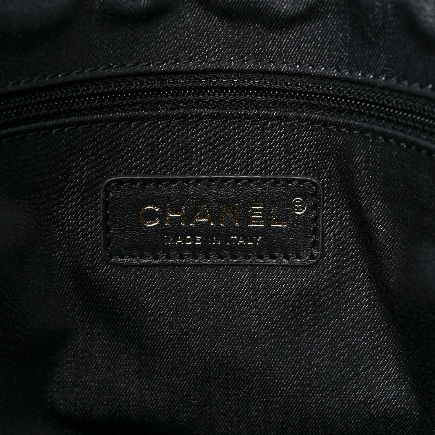 Chanel Denim Quilted Denim Mood Maxi Shopping Bag Black Multicolor 5 of 10