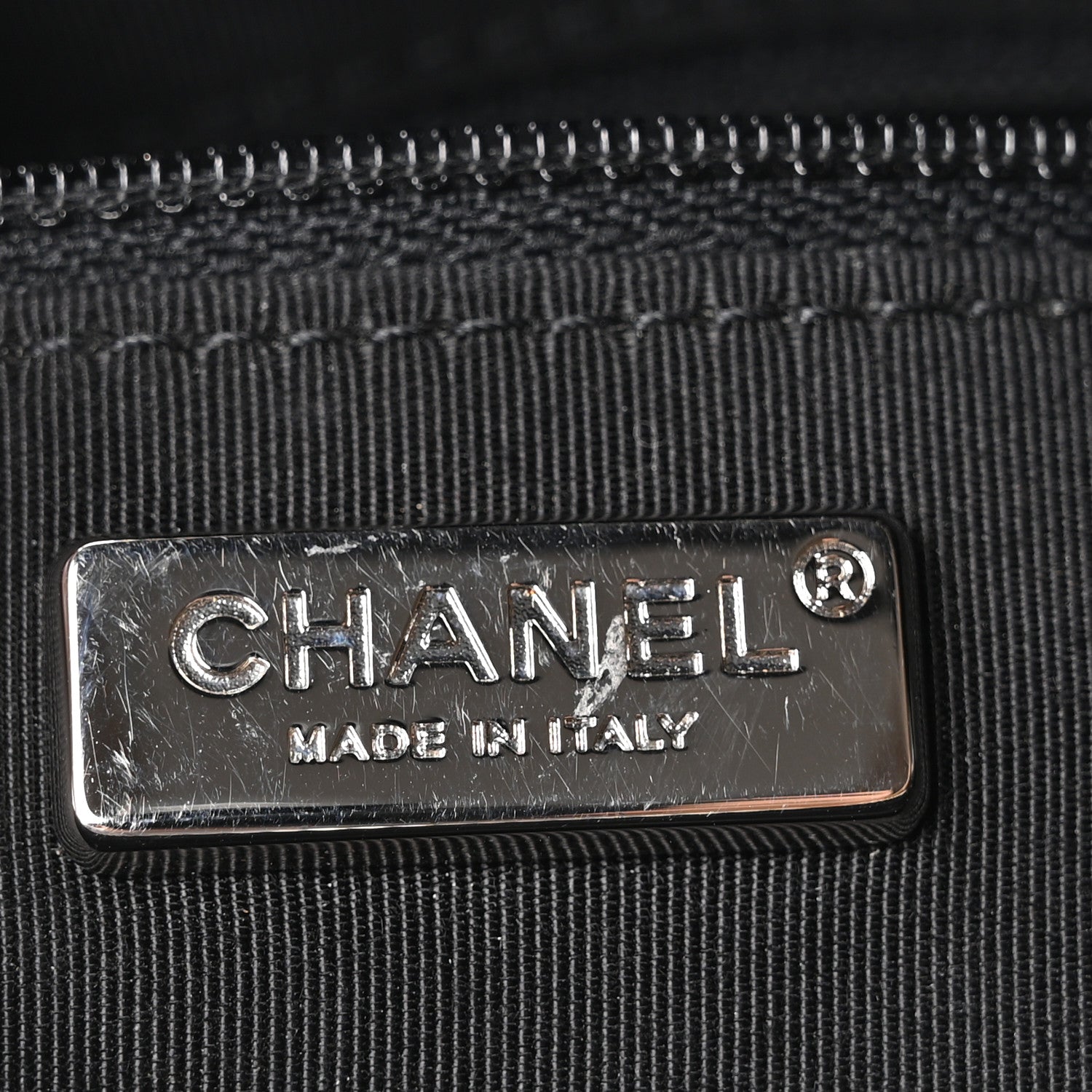 Chanel Sequin Calfskin Small Gabrielle Hobo Black Silver 6 of 10