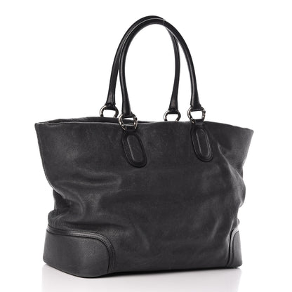 Chanel Washed Calfskin Tote Black 3 of 15