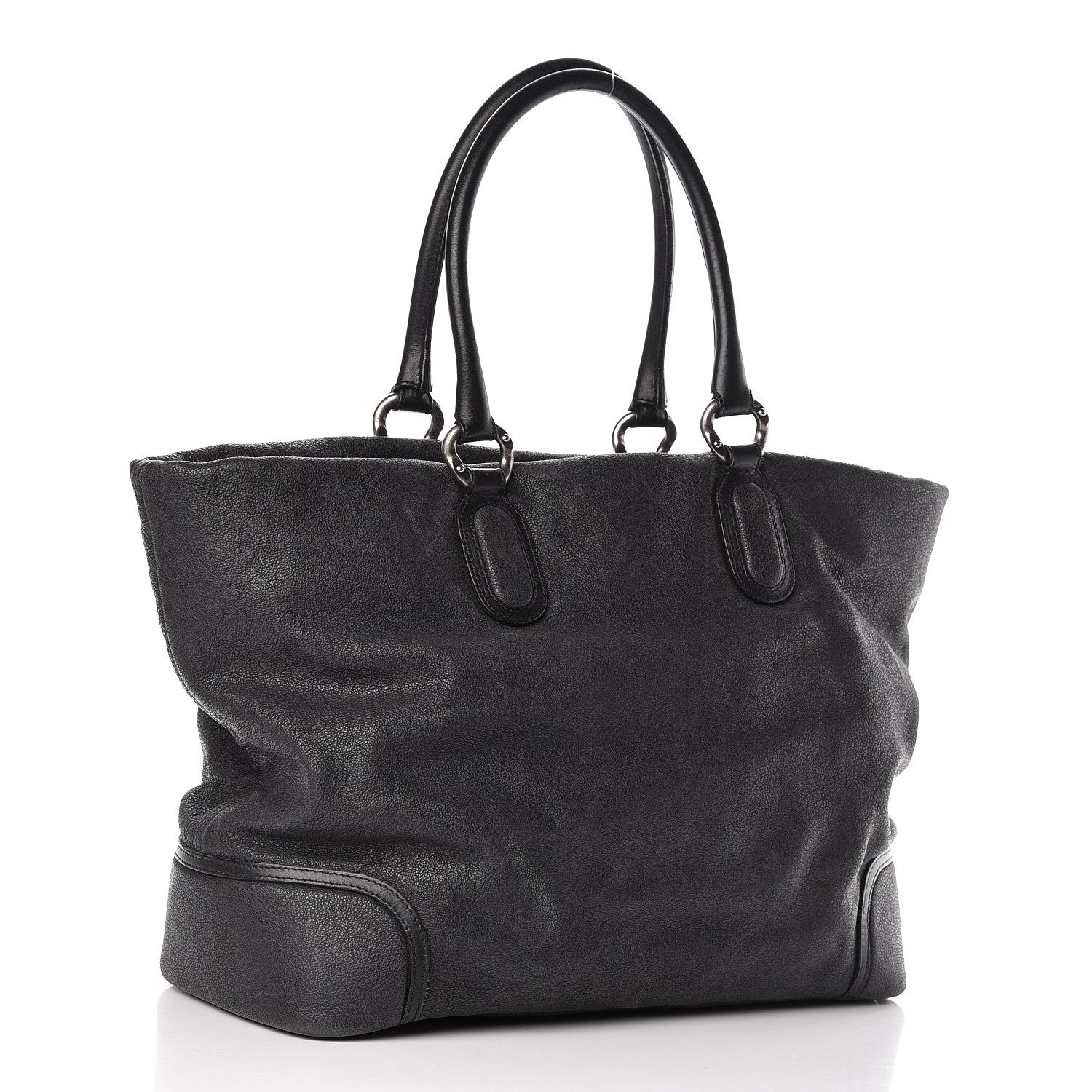 Chanel Washed Calfskin Tote Black 3 of 15