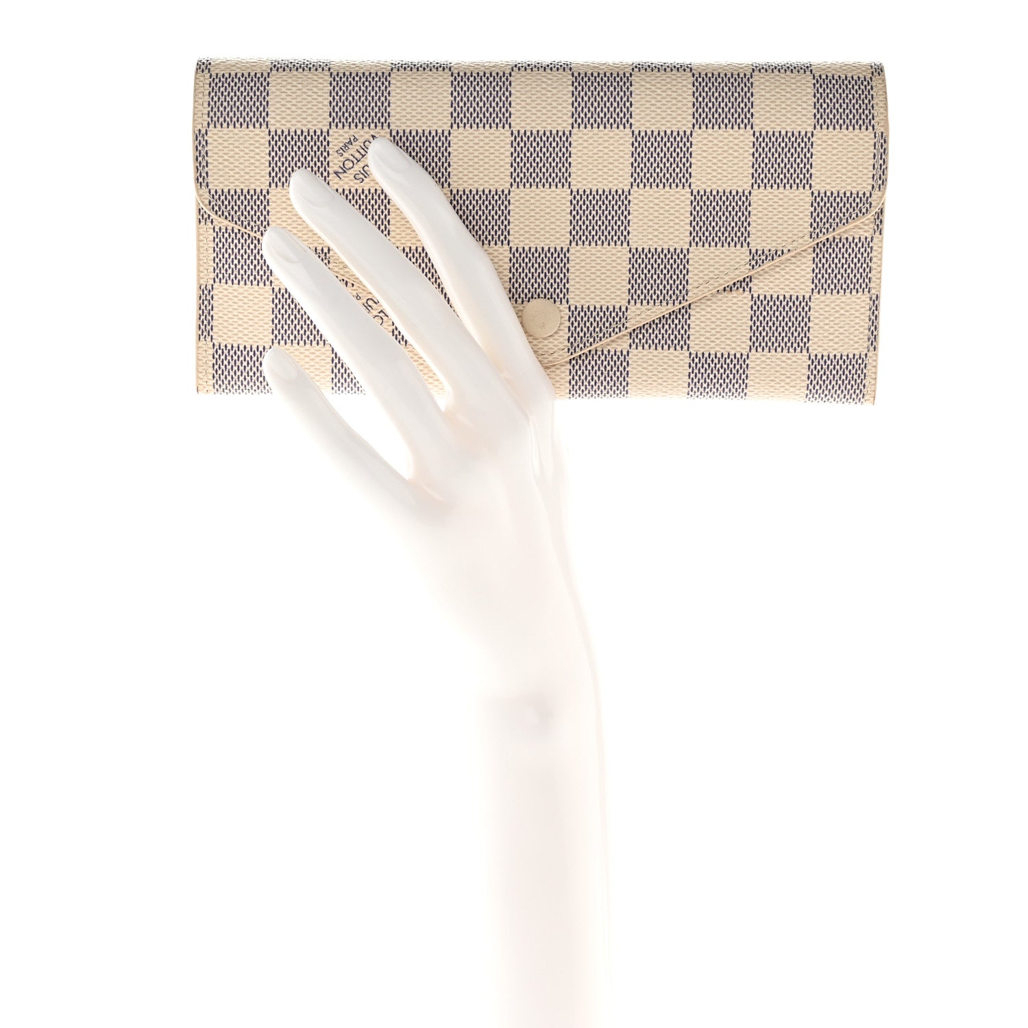 Louis Vuitton Damier Azur Josephine Wallet 2 of 17