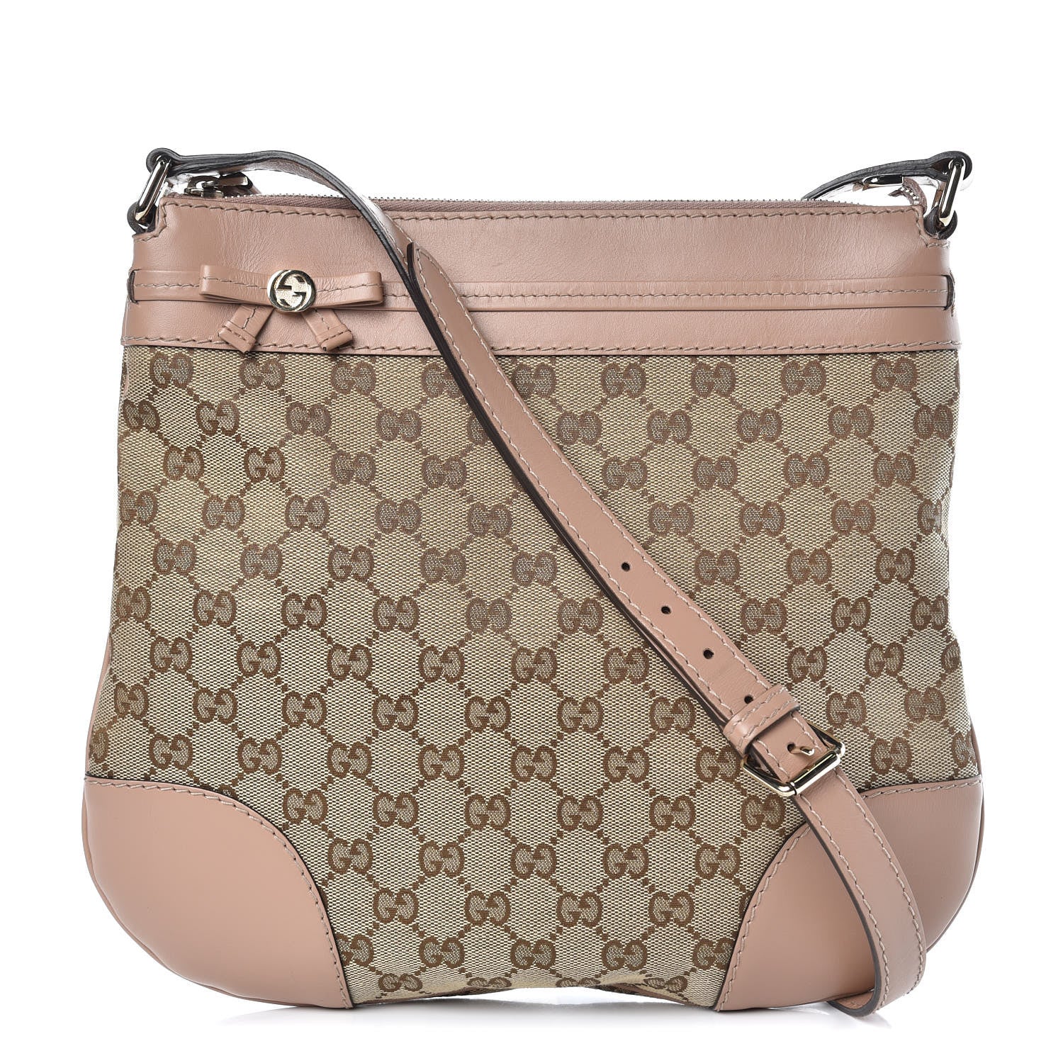 Gucci Monogram Mayfair Messenger Porcelain Rose 1 of 8