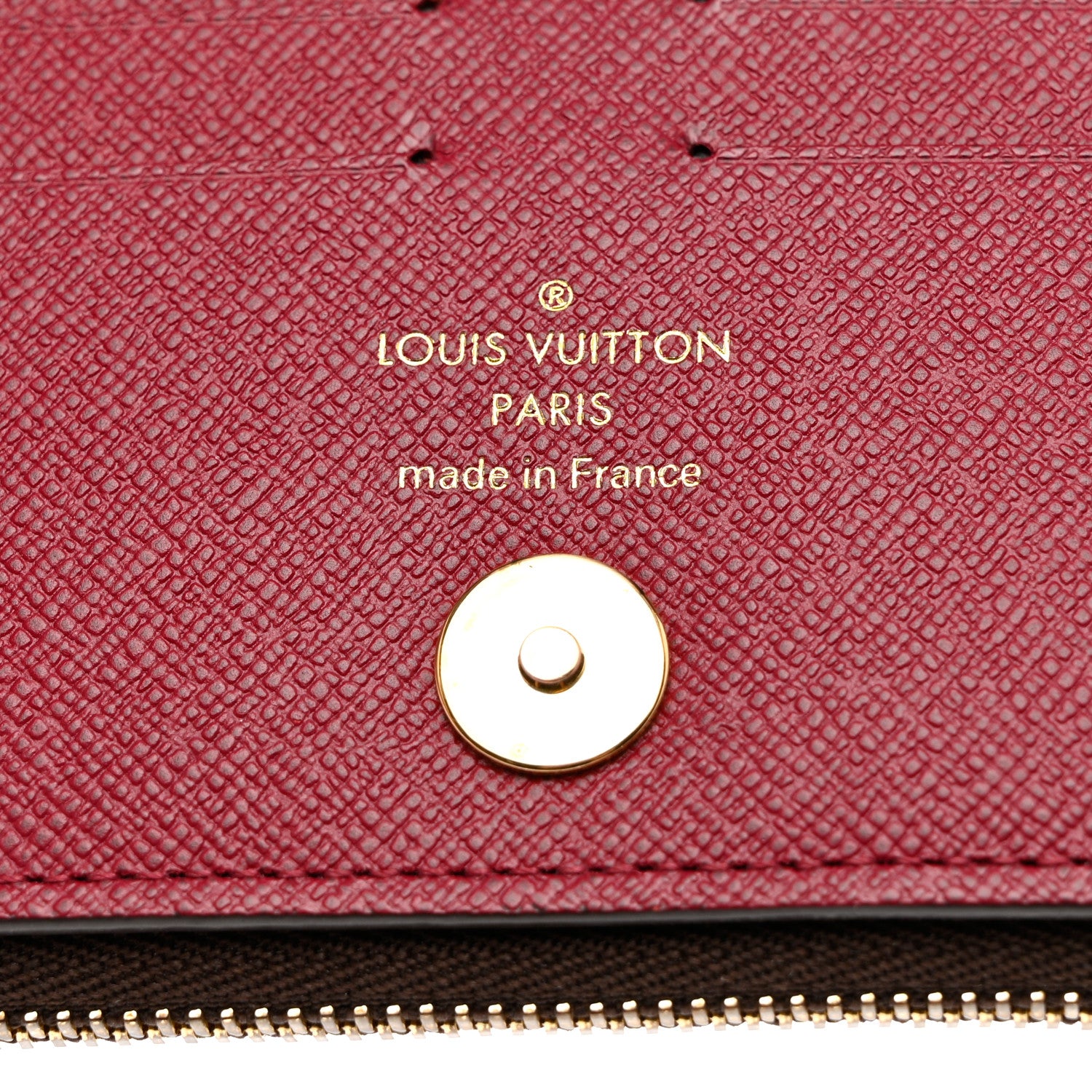Louis Vuitton Monogram Adele Wallet Fuchsia 6 of 9