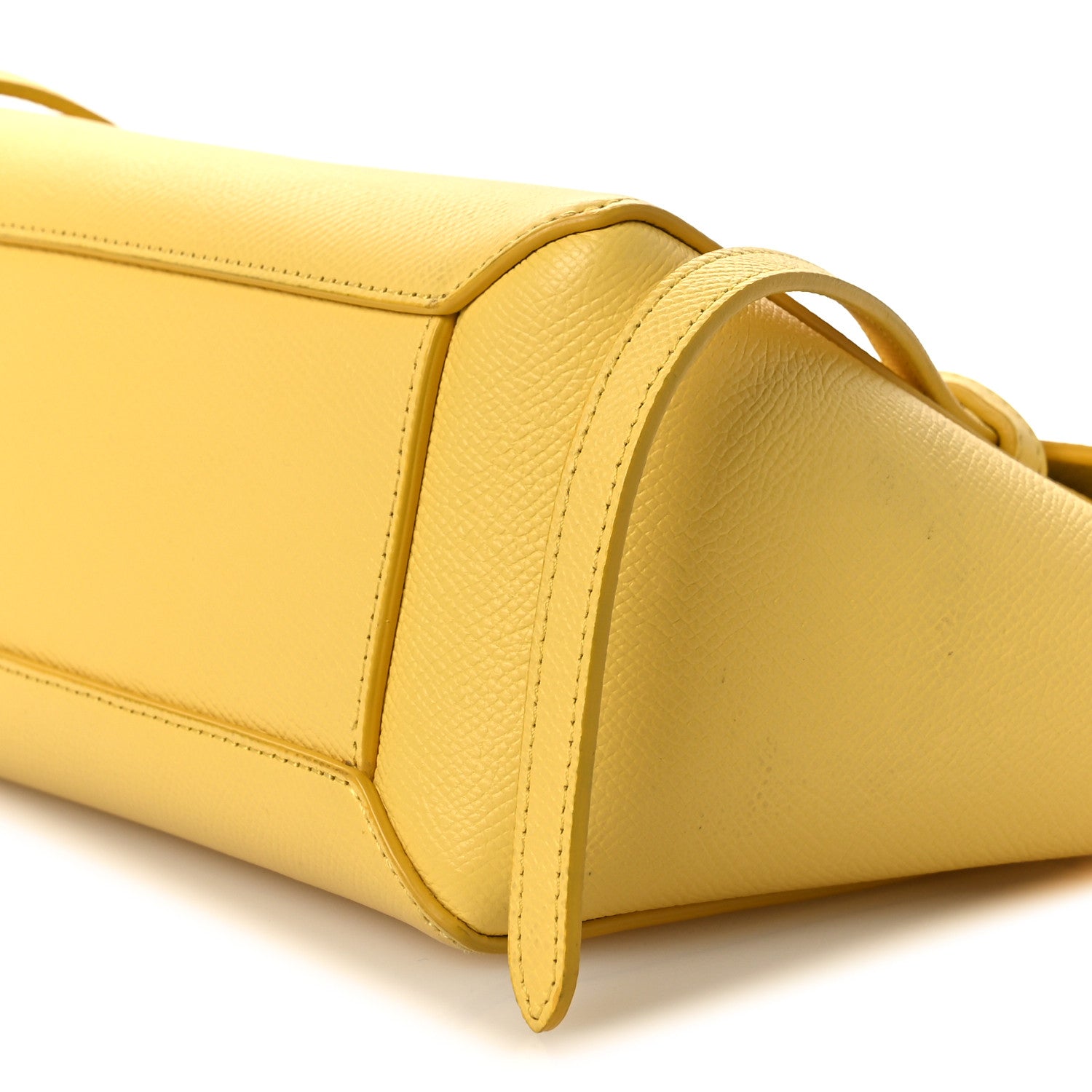 Celine Grained Calfskin Nano Belt Bag Citrus 11 of 15
