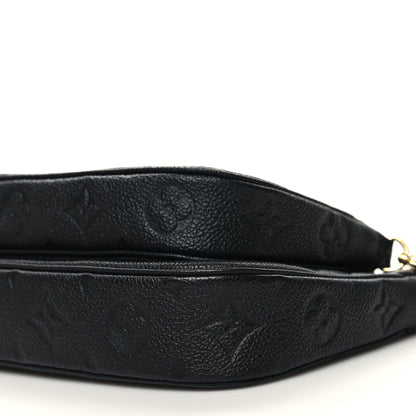 Louis Vuitton Empreinte Monogram Giant Multi Pochette Accessories Black 11 of 11