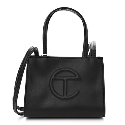 Telfar Vegan Leather Small Shopping Bag Black 1 of 11