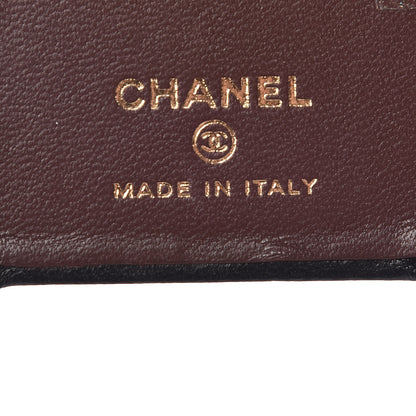 Chanel Lambskin Quilted iPhone X Coco Tech Case Black 5 of 6