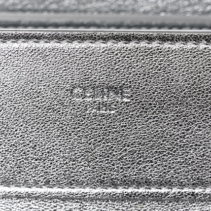 Celine Laminated Lambskin Micro Luggage Silver 5 of 18