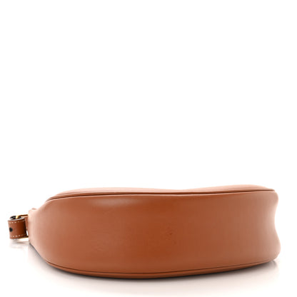 Celine Smooth Calfskin Medium Strap Ava Triomphe Shoulder Bag Tan 4 of 11