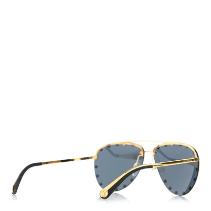 Louis Vuitton The Party Aviator Sunglasses Z0911U Blue 4 of 8