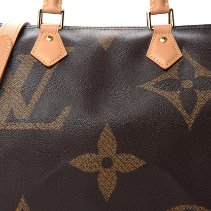 Louis Vuitton Reverse Monogram Giant Speedy Bandouliere 30 11 of 11
