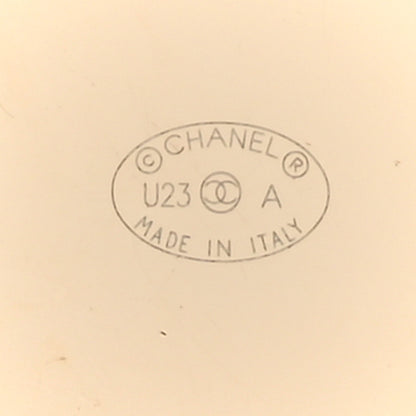 Chanel Metal Mirror 31 Logo Brooch Gold 3 of 3