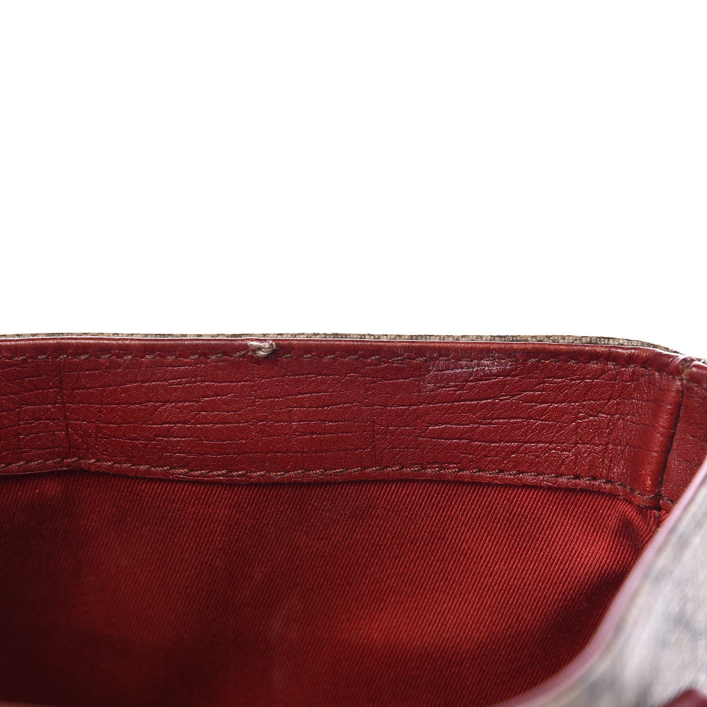 GG Plus Monogram Vertical Tote Red