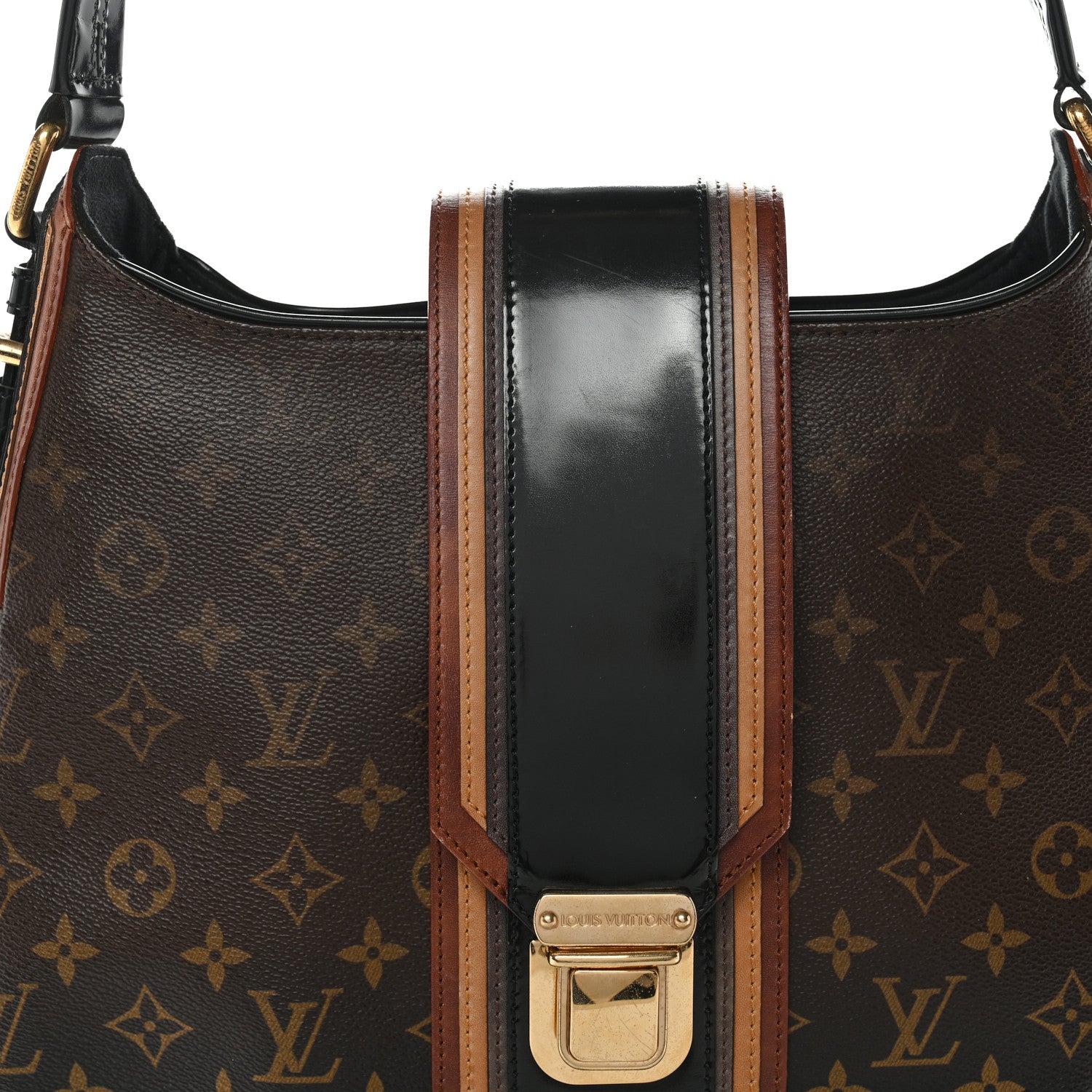Louis Vuitton Monogram Mirage Musette Black 7 of 12