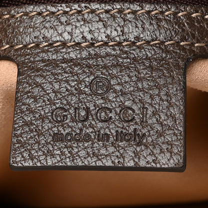 Gucci GG Supreme Monogram Web Small Ophidia Shoulder Bag Brown 6 of 10
