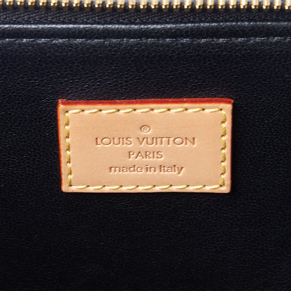 Louis Vuitton Lambskin Malletage Doc PM Black Natural 7 of 8
