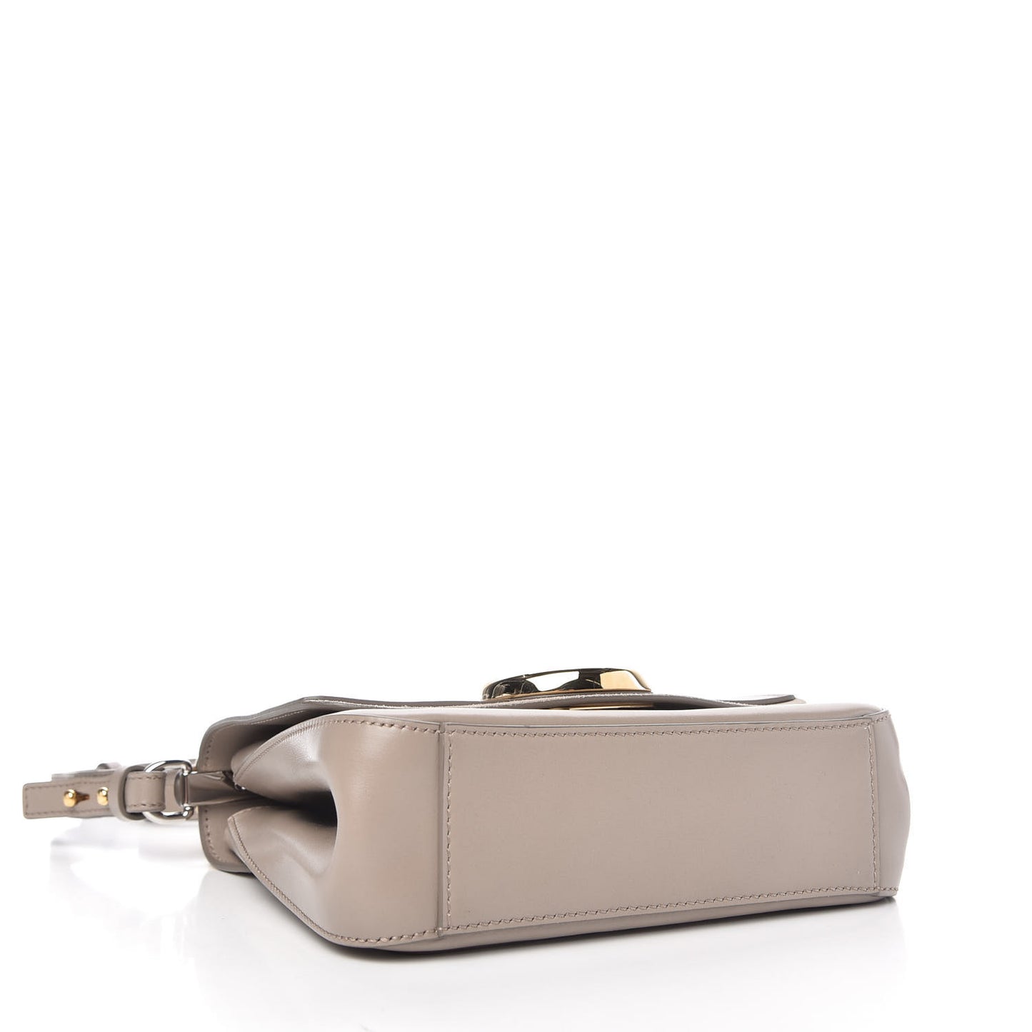 Calfskin Small C Double Carry Motty Grey