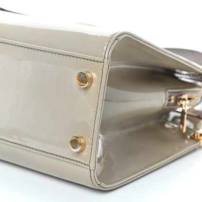 Saint Laurent Patent Small Uptown Light Grey 11 of 11