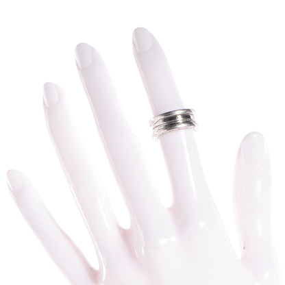 Bulgari 18K White Gold B.Zero1 Three-Band Ring 48 4.5 2 of 6