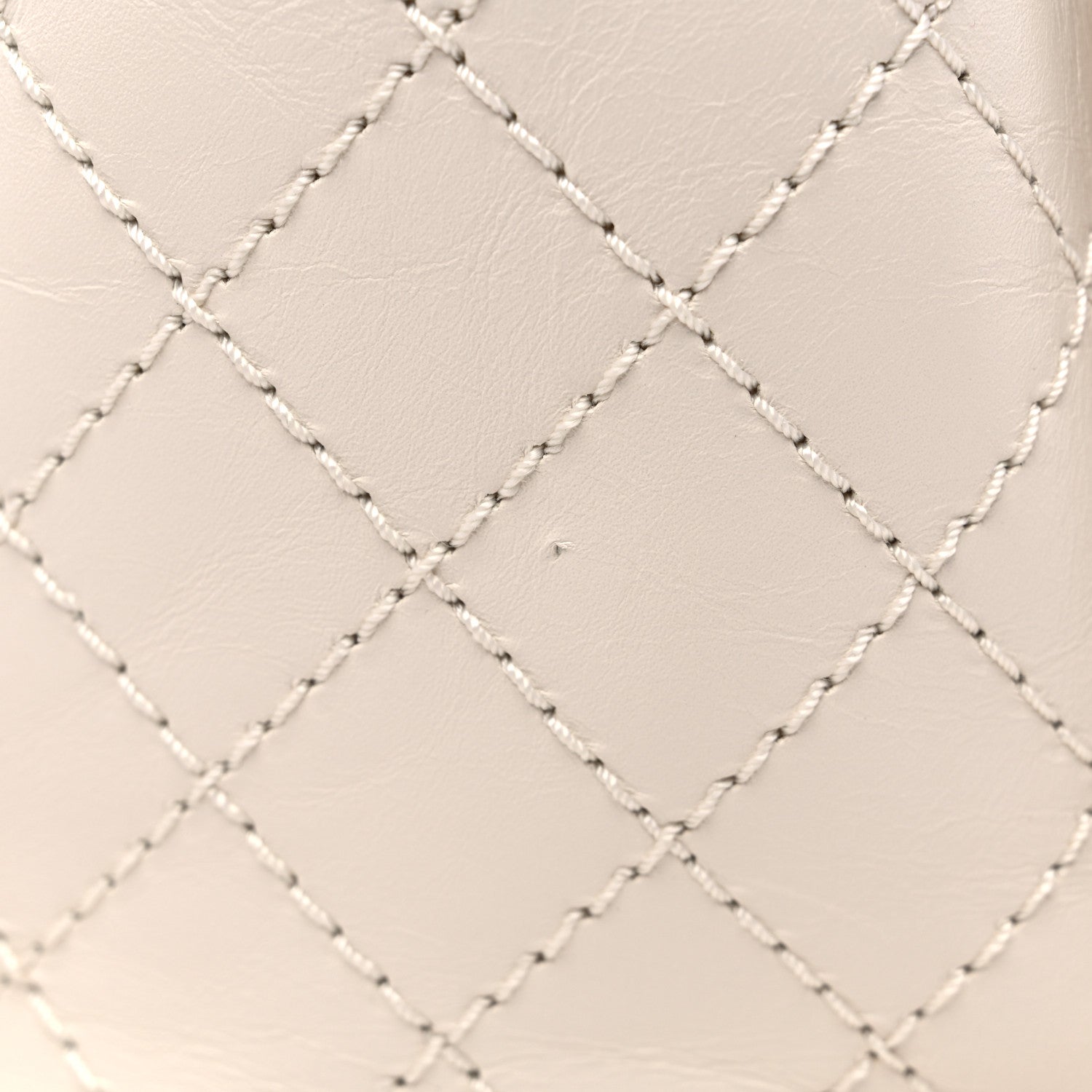 Chanel Aged Calfskin Small Charms Deauville Tote White 13 of 13