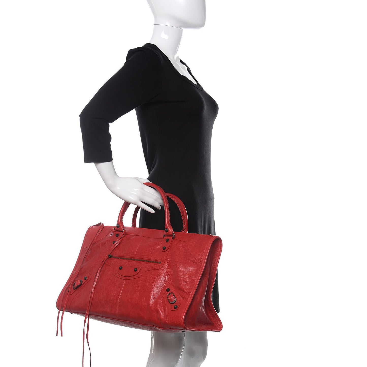 Agneau Classic Hardware Work Rouge Coquelicot