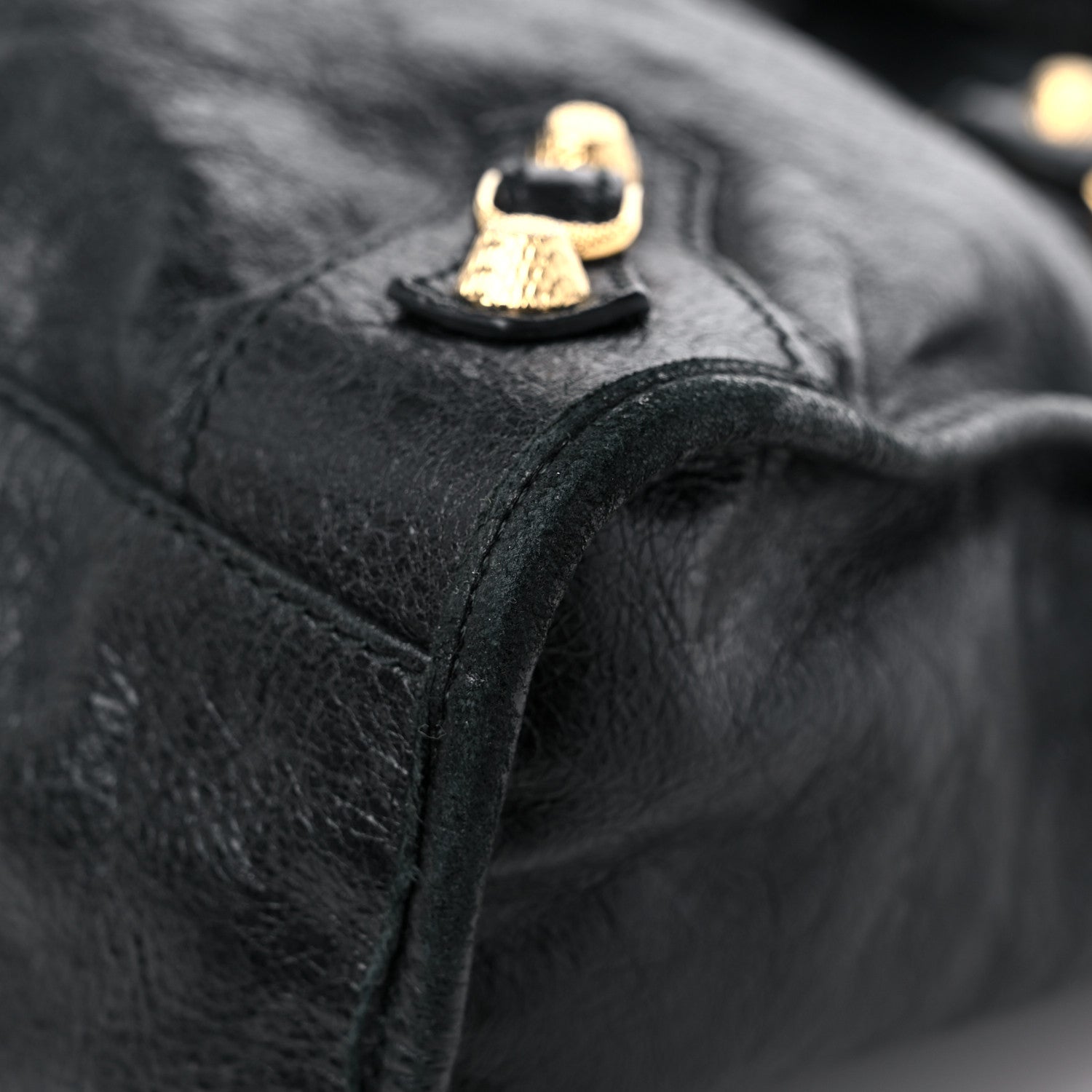 Balenciaga Agneau Giant 12 Gold Hardware City Black 9 of 17