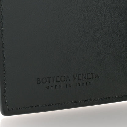 Bottega Veneta Nappa Maxi Intrecciato Bi-Fold Card Holder Thunder 6 of 6