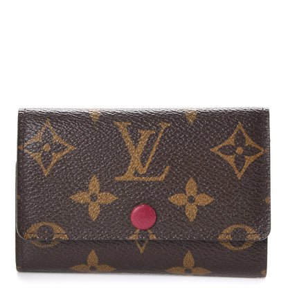Louis Vuitton Monogram 6 Key Multicles Holder Fuchsia 1 of 8