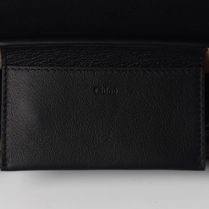 Chloe Smooth Calfskin Drew Bijou Clutch Black 8 of 11