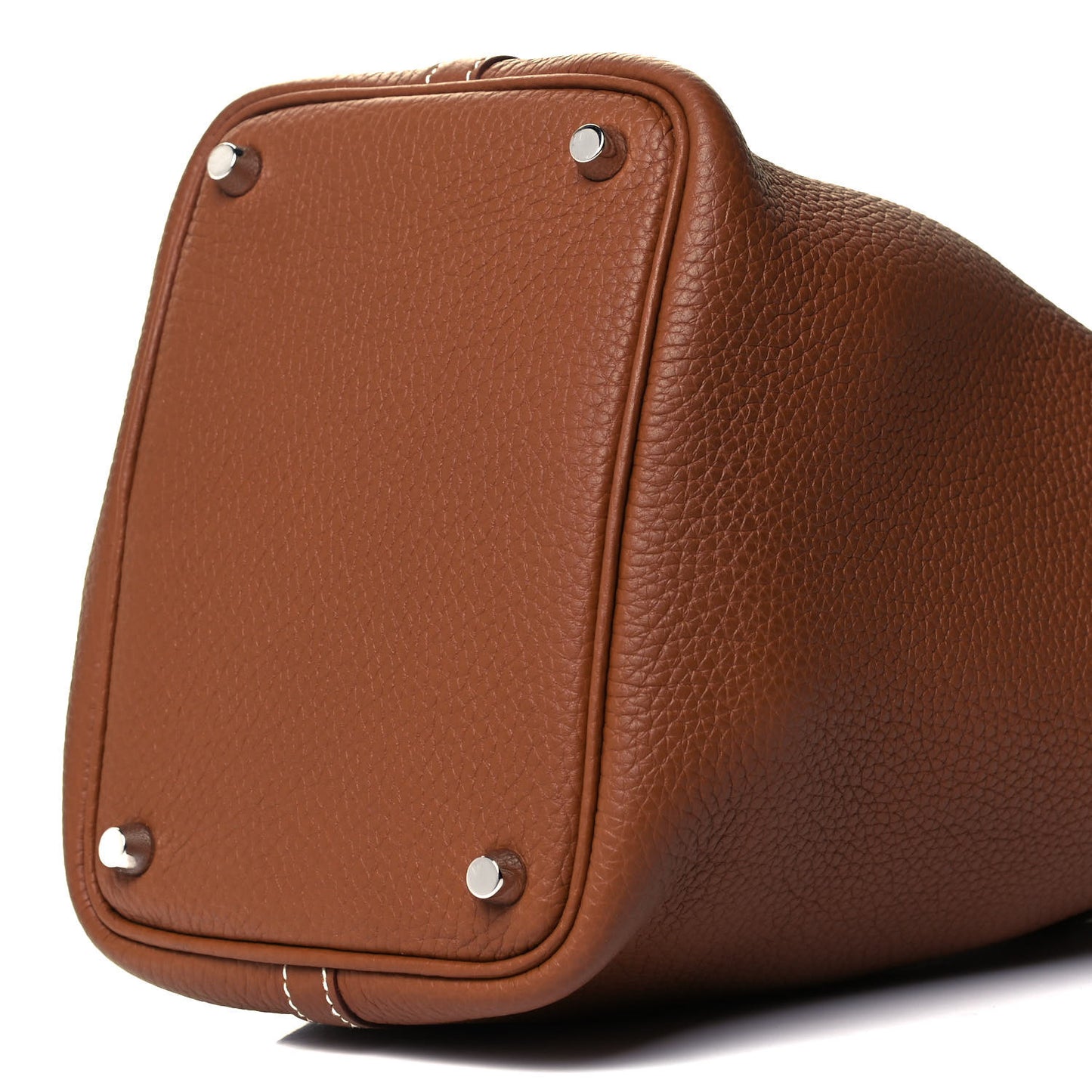 Taurillon Clemence Picotin Lock 18 PM Gold