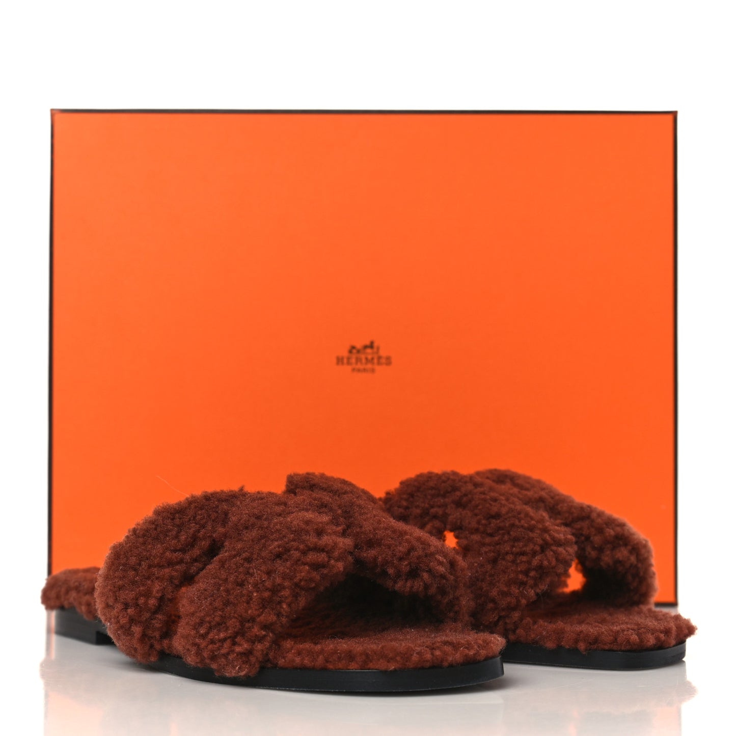 Woolskin Oran Sandals 36 Cognac
