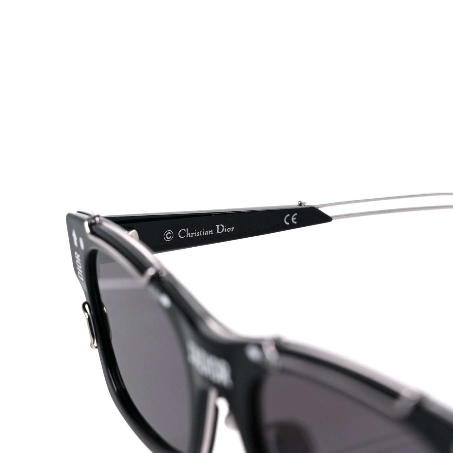 Acetate J'adior Sunglasses Black